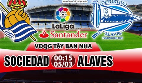 Nhan dinh Sociedad vs Alaves 0h30 ngay 53 (La Liga 201718) hinh anh