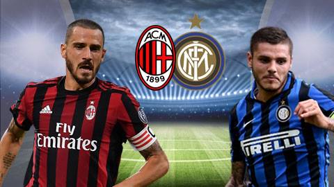 Nhận định AC Milan vs Inter 02h45 ngày 5/3 (Serie A 2017/18)