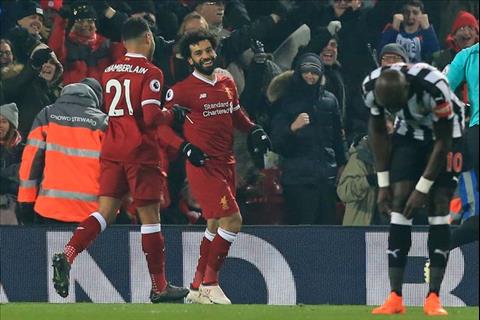 Tong hop Liverpool 2-0 Newcastle (Vong 29 Premier League 201718) hinh anh