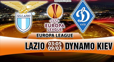 Nhận định Lazio vs Dinamo Kiev 03h05 ngày 9/3 (Europa League 2017/18)