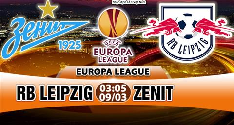 Nhận định Leipzig vs Zenit 3h05 ngày 9/3 (Europa League 2017/18)