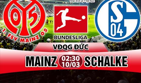Nhận định Mainz vs Schalke 02h30 ngày 10/3 (Bundesliga 2017/18)
