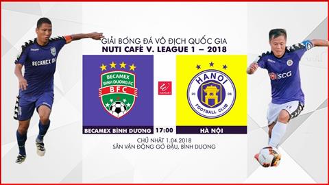 Bình Dương 1-1 Hà Nội (KT): Chia điểm tại đất Thủ
