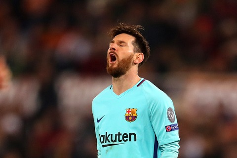 Messi có thể mất bóng vàng là hệ quả sau trận thua của Barca