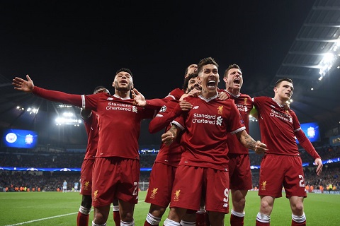 Liverpool góp mặt ở bán kết Champions League 2017/18