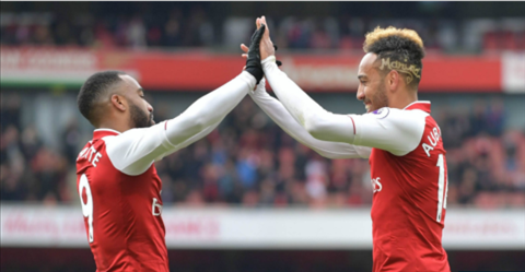 Aubameyang nói về mối quan hệ với Lacazette