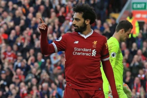 Salah là ứng viên cho danh hiệu cầu thủ xuất sắc nhất Premier League