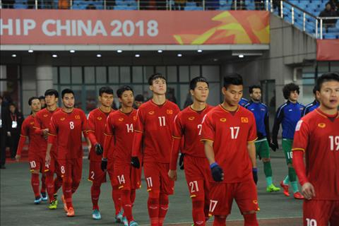 U23 Viet Nam nam trong nhom hat giong so 1 tai vong loai Asian Cup 2020.