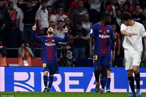 Lionel Messi van la quan at trong chien tich ban tay nho cua Barca.