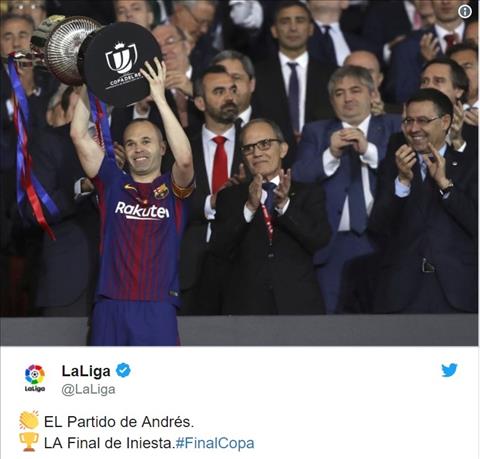 tweet cua La Liga