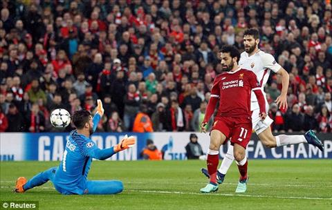 Salah ghi ban trong 5 tran lien tiep o Champions League