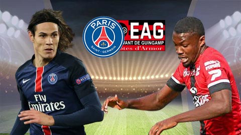 Nhận định PSG vs Guingamp 02h00 ngày 30/4 (Ligue 1 2017/18)
