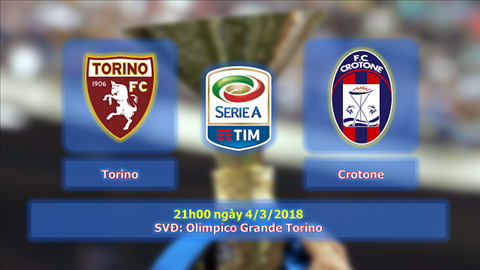 Nhan dinh Torino vs Crotone 23h30 ngay 44 Serie A 201718 hinh anh