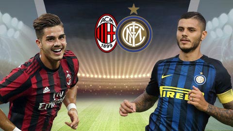Nhận định AC Milan vs Inter Milan 23h30 ngày 4/4 (Serie A 2017/18)