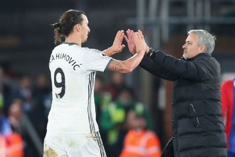 Ibra ca ngợi Mourinho sau khi rời Man United