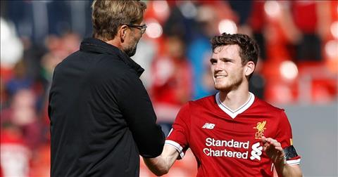 Liverpool lên tiếng vụ đáp ứng lương khủng cho Robertson