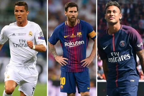Neymar giống Messi hơn là Ronaldo