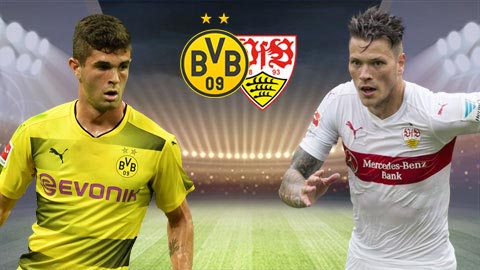 Nhận định Dortmund vs Stuttgart 20h30 ngày 8/4 (Bundesliga 2017/18)