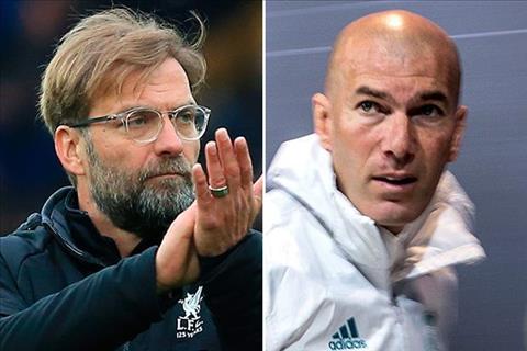 Real nham Klopp thay Zidane