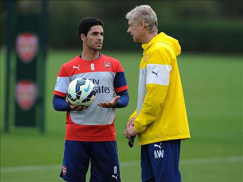 Wenger ung ho Arteta lam HLV Arsenal