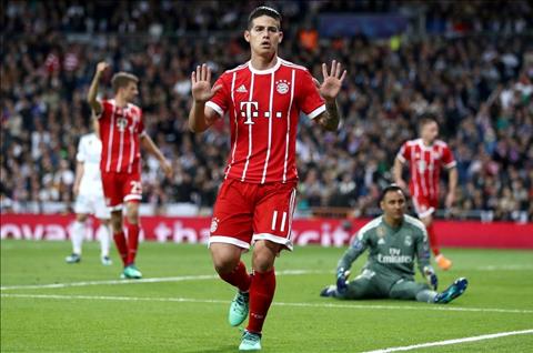 Arsenal có đối thủ lớn vụ James Rodriguez