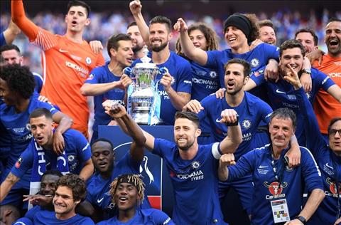 Chelsea vo dich FA Cup 2017-18