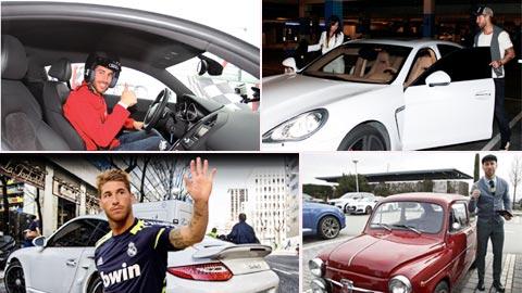 Bộ sưu tập xe hơi của trung vệ Ramos trị giá 2 triệu bảng