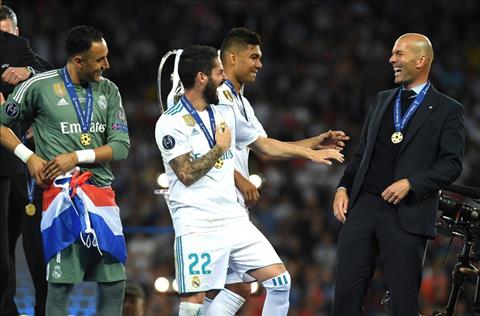 Zidane cung hoc tro Real