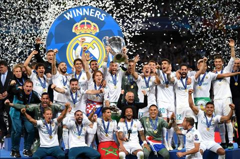 Real Madrid vo dich Champions League