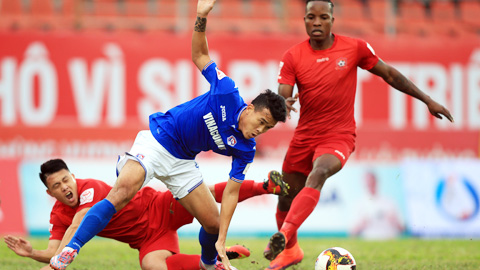 Hải Phòng 0-1 Quảng Ninh: Chủ nhà chết đứng vào phút bù giờ