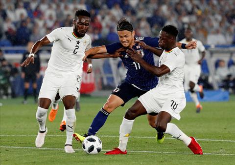 Nhật Bản 0-2 Ghana: Samurai xanh tiếp tục gây thất vọng