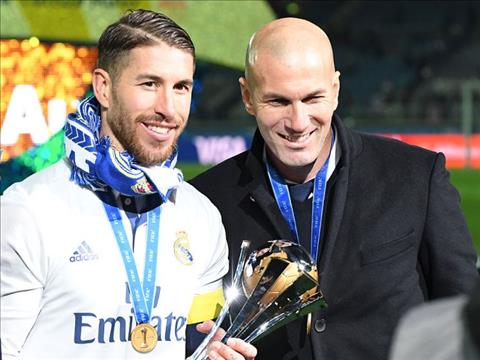 Sergio Ramos phát biểu về Zinedine Zidane hình ảnh