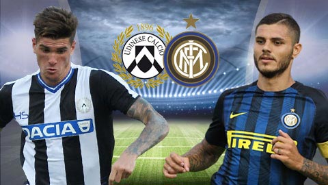 Udinese vs Inter Milan 1h30 ngày 55 (Serie A 201819) hình ảnh