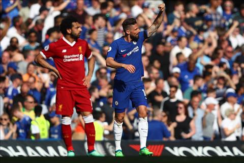 Dư âm Chelsea 1-0 Liverpool: Màn trình diễn trái ngược của Giroud và Salah