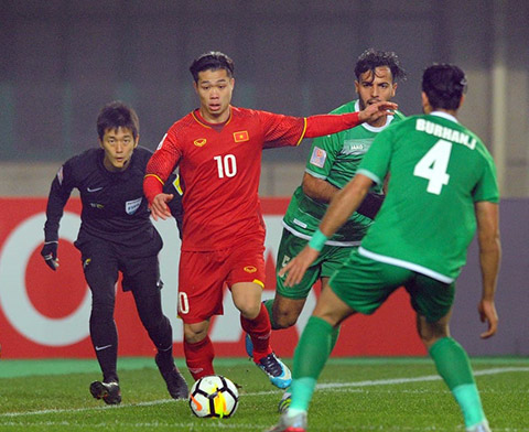DT Iraq e ngai Viet Nam khi nam chung bang tai Asian Cup 2019.