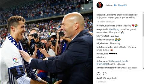 Ronaldo viet ve Zidane