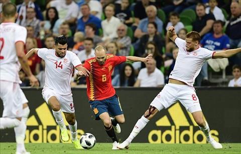4 điểm nhấn rút ra từ trận giao hữu Tây Ban Nha 1-0 Tunisia hình ảnh