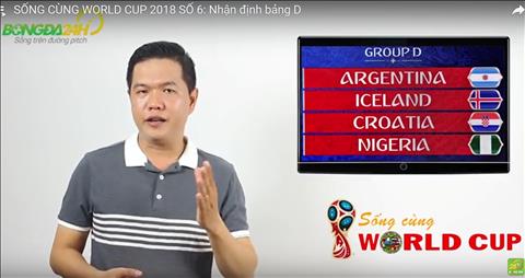 Sống cùng World Cup 2018 số 6 Nhận định bảng D hình ảnh