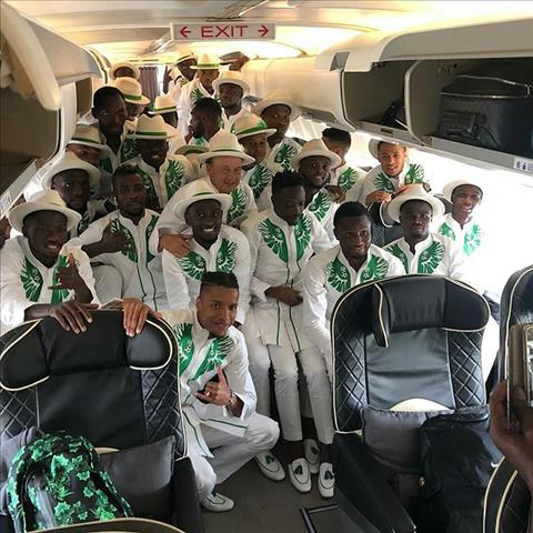 Trang phục của tuyển Nigeria tại World Cup 2018 cực đẹp hình ảnh