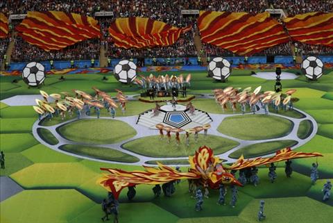 Lễ khai mạc World Cup 2018 rực rỡ sắc màu của chủ nhà Nga
