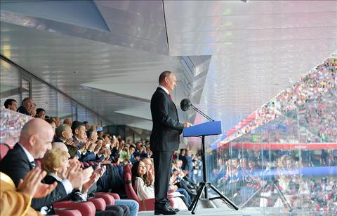 Thông qua World Cup 2018, Tổng thống Putin gửi thông điệp gì hình ảnh