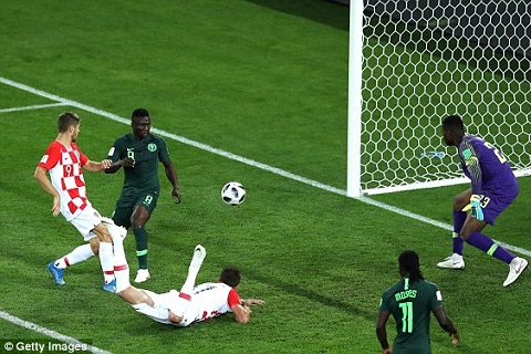 Ban mo ty so trong tran Croatia vs Nigeria