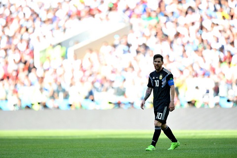 Messi phát biểu trận Argentina 1-1 Iceland với sự cay cú hình ảnh