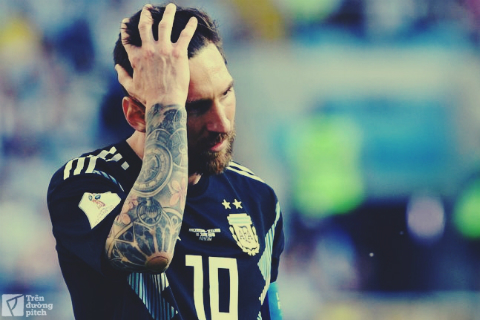 Khau sung da len dan roi, Messi!