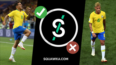 3 người chiến thắng và 3 người thất bại sau trận Brazil 1-1 Thụy Sỹ