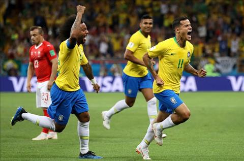 Coutinho ghi ban mo ty so cho Brazil