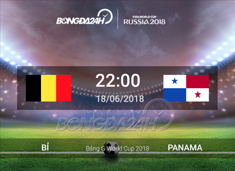 Kết quả Bỉ vs Panama trận đấu bảng G World Cup 2018