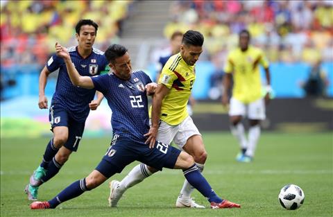 Những thống kê ấn tượng sau trận đấu Colombia 1-2 Nhật Bản