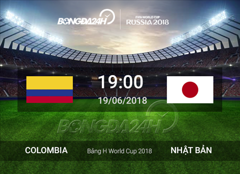 Nhận định Colombia vs Nhật Bản (19h00 ngày 19/6): Chiến thắng tối thiểu?