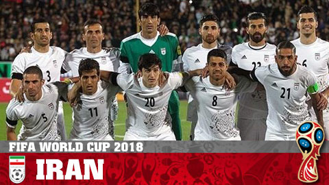Lịch thi đấu đội tuyển Iran tại World Cup 2018